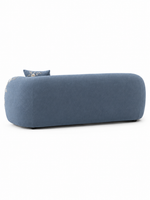 The Ivorelle Sofa — Luxury Embroidered Curved 3 Seater Sofa