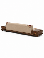 The Gulmira Sofa — Luxury Floral Wooden Sofa
