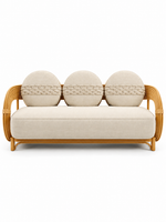 The Quil Outdoor Sofa — Luxury Woven 3 Seater Sofa