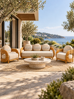 The Quil Outdoor Sofa — Luxury Woven 3 Seater Sofa