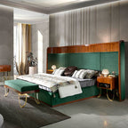 Genteel iFUR Modern Wood Bed in Gloss finish