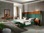 Genteel iFUR Modern Wood Bed in Gloss finish