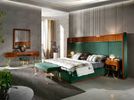 Genteel iFUR Modern Wood Bed in Gloss finish