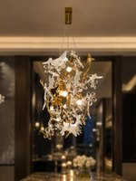 The Jalyvera Chandelier — Luxury Botanical Crystal Floral Chandelier