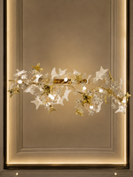 The Jalyvera Chandelier — Luxury Botanical Crystal Floral Chandelier