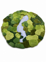 The Sylvena Rug — Luxury Hand-Tufted Botanical Abstract Area Rug