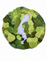 The Sylvena Rug — Luxury Hand-Tufted Botanical Abstract Area Rug
