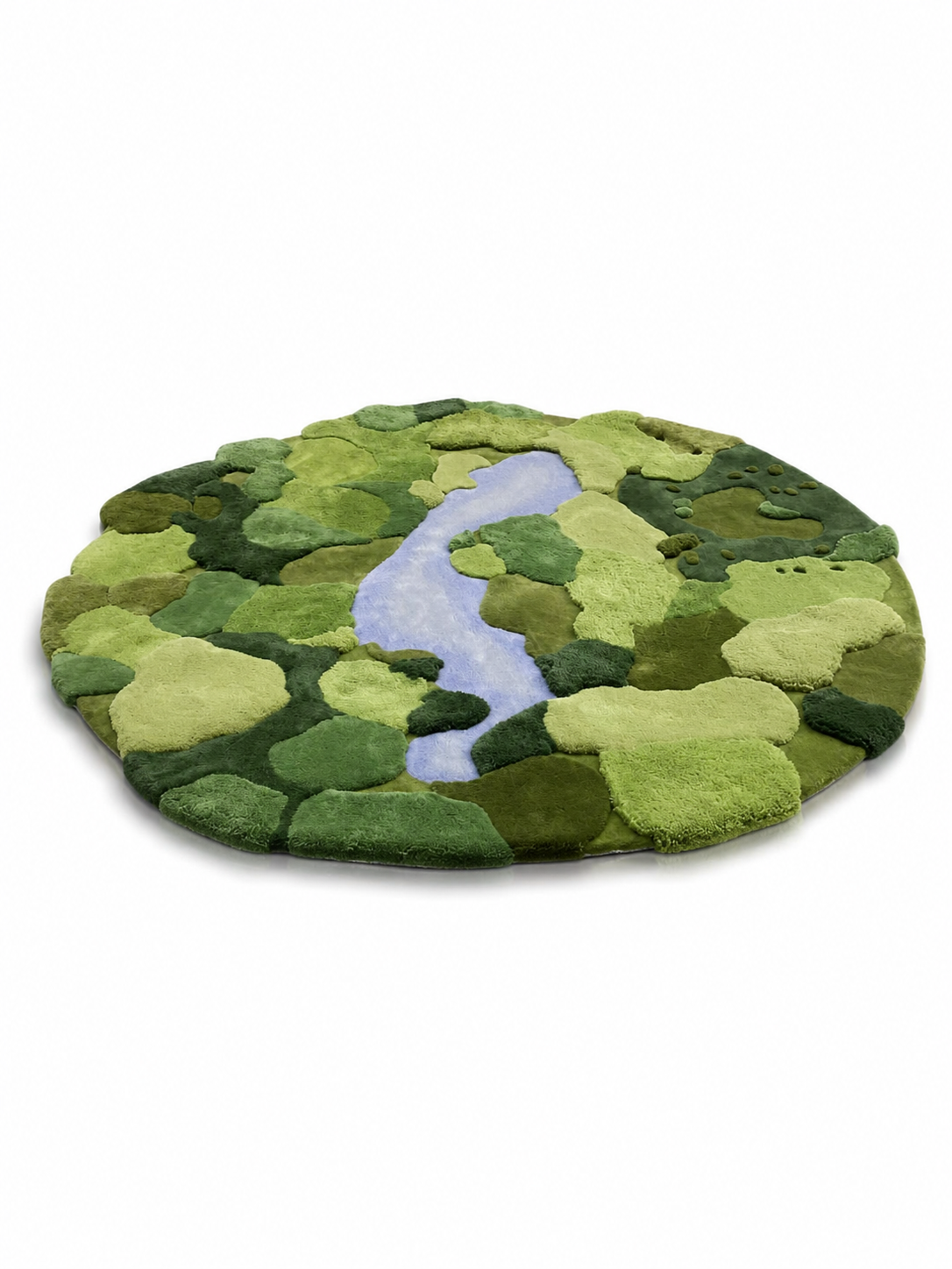The Sylvena Rug — Luxury Hand-Tufted Botanical Abstract Area Rug