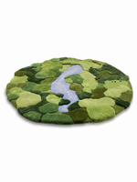The Sylvena Rug — Luxury Hand-Tufted Botanical Abstract Area Rug