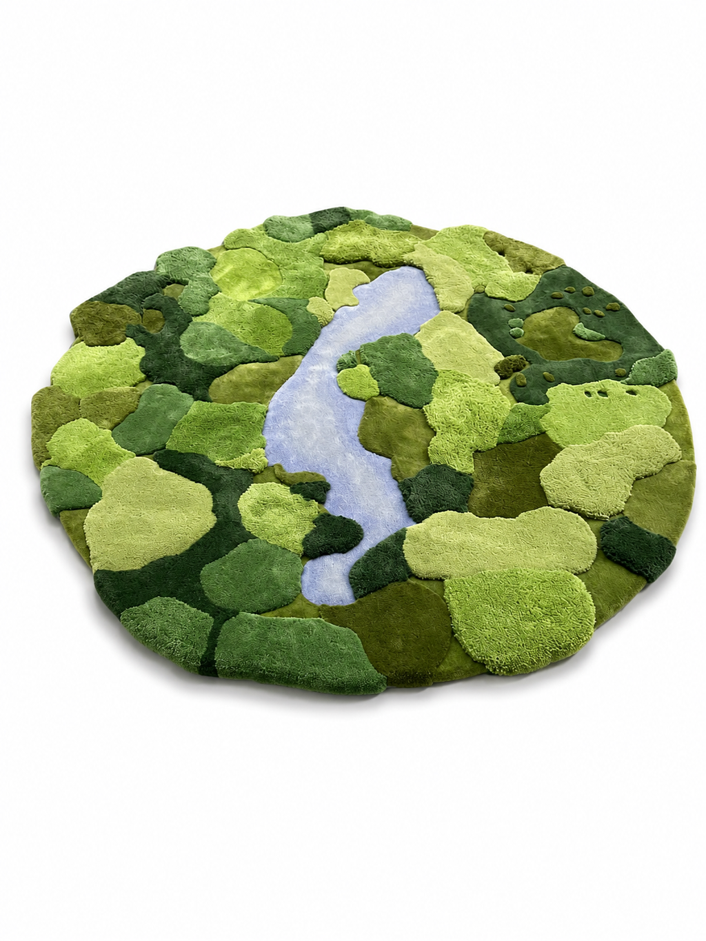 The Sylvena Rug — Luxury Hand-Tufted Botanical Abstract Area Rug