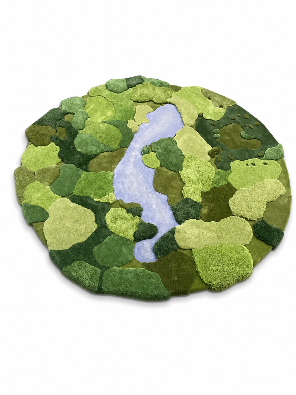 The Sylvena Rug — Luxury Hand-Tufted Botanical Abstract Area Rug