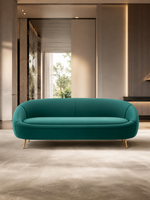 Opal Modern and Luxurious Velvet Living Room Furniture with Minimalist Design