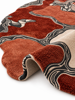 The Terra Flow Rug — Luxury Abstract Organic Area Rug