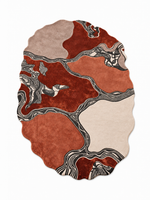 The Terra Flow Rug — Luxury Abstract Organic Area Rug