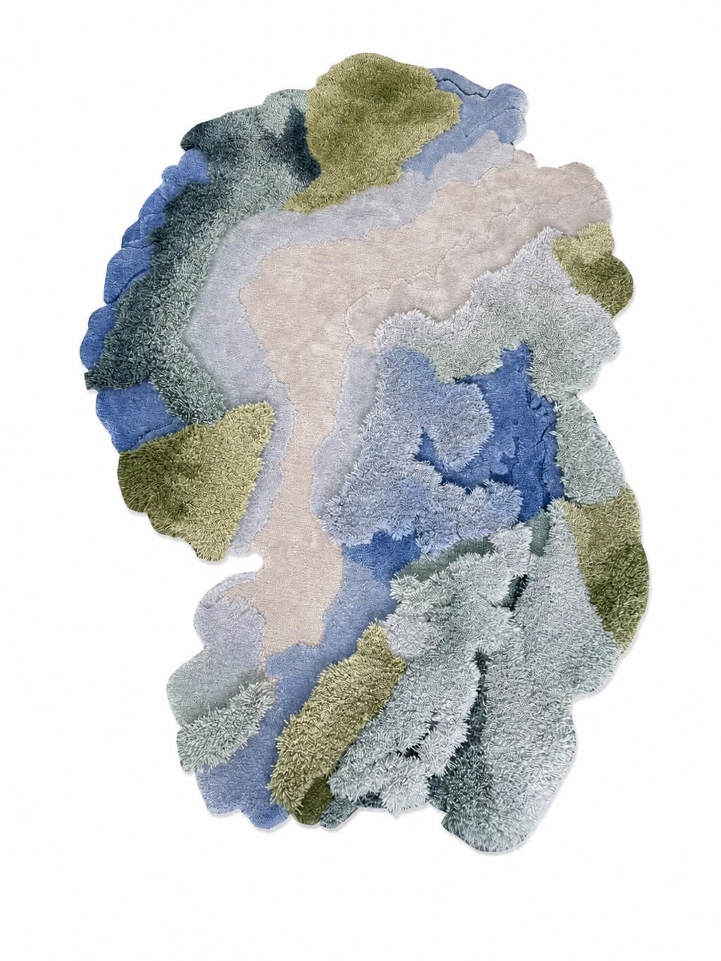 The Ivera Rug — Luxury Organic Abstract Hand-Tufted Area Rug