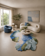 The Ivera Rug — Luxury Organic Abstract Hand-Tufted Area Rug