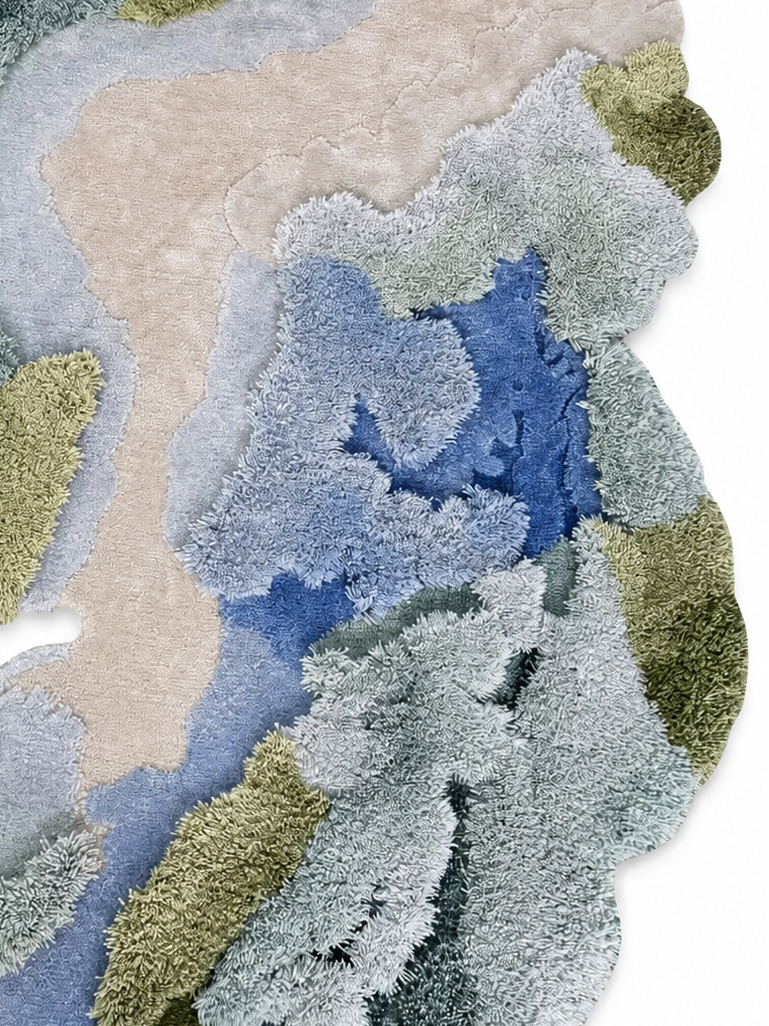 The Ivera Rug — Luxury Organic Abstract Hand-Tufted Area Rug