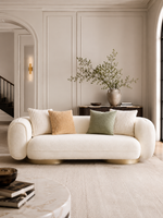 Vasa Modern Luxury Curvy Seater Sofa Set