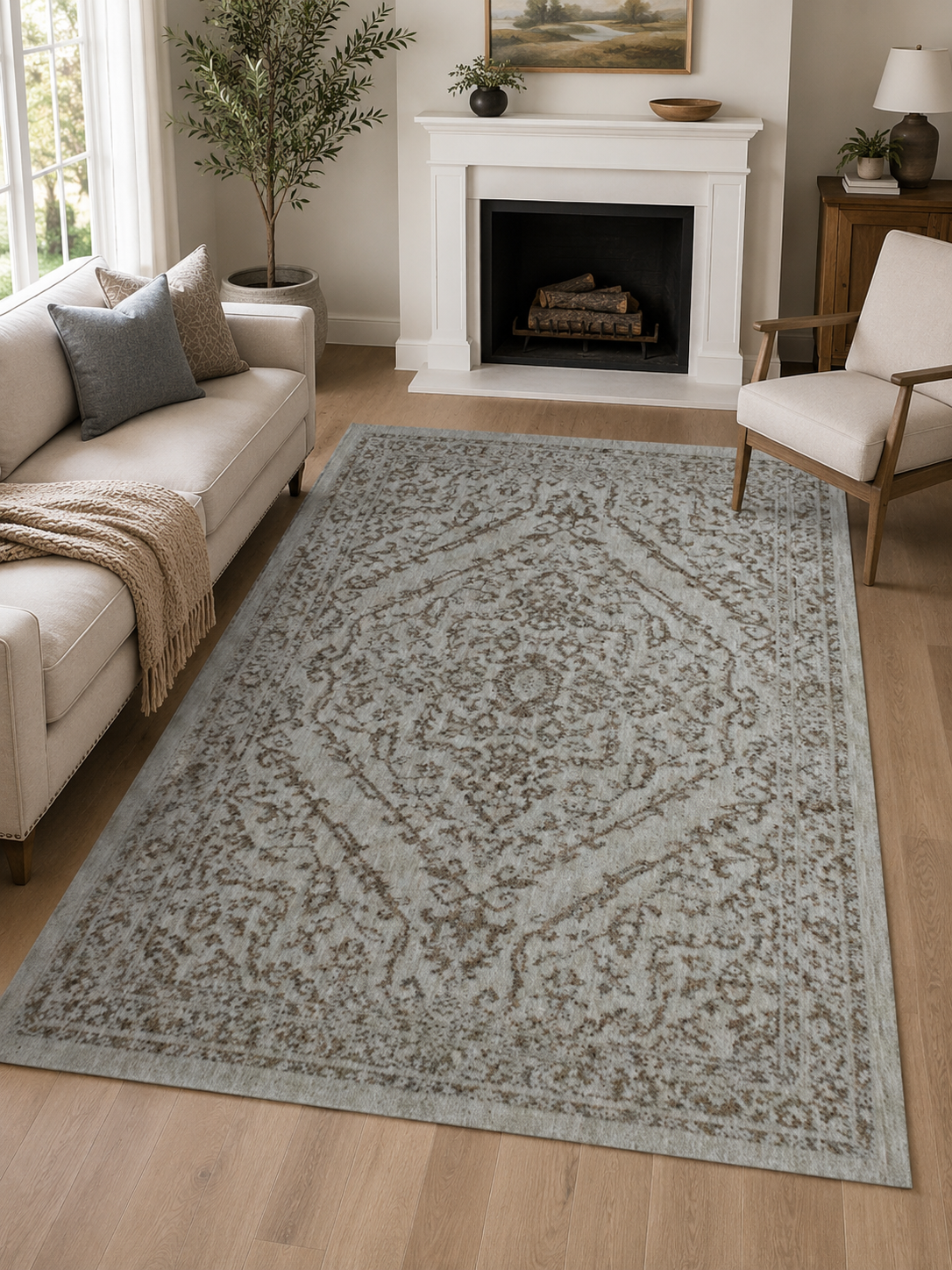 The Elysian Rug — Luxury Vintage Polyester Rug