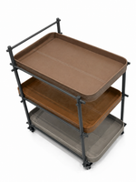 The Orvessa Trolley — Luxury Contemporary 3-Tier Serving Trolley