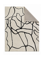 The Noir Vein Rug — Luxury Abstract Designer Area Rug