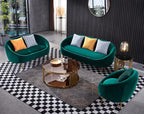 Opal Modern and Luxurious Velvet Living Room Furniture with Minimalist Design