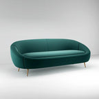 Opal Modern and Luxurious Velvet Living Room Furniture with Minimalist Design