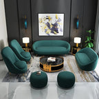 Opal Modern and Luxurious Velvet Living Room Furniture with Minimalist Design