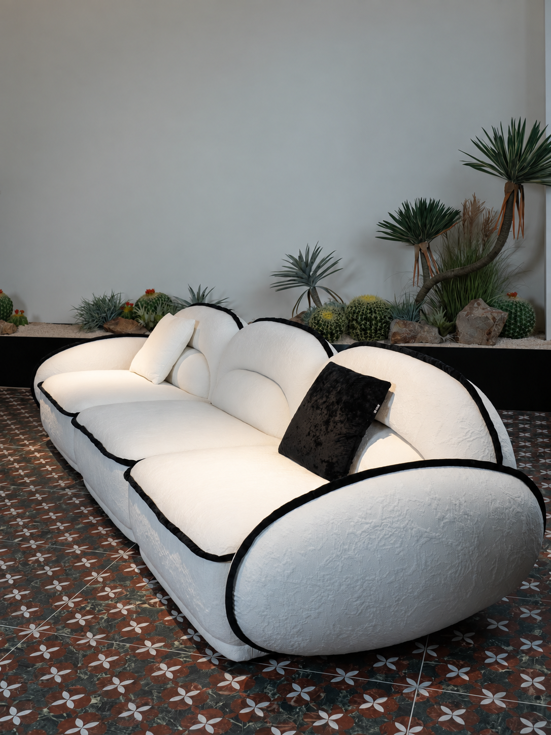 The Ivora Sofa — Luxury Modern 3 Seater Sofa