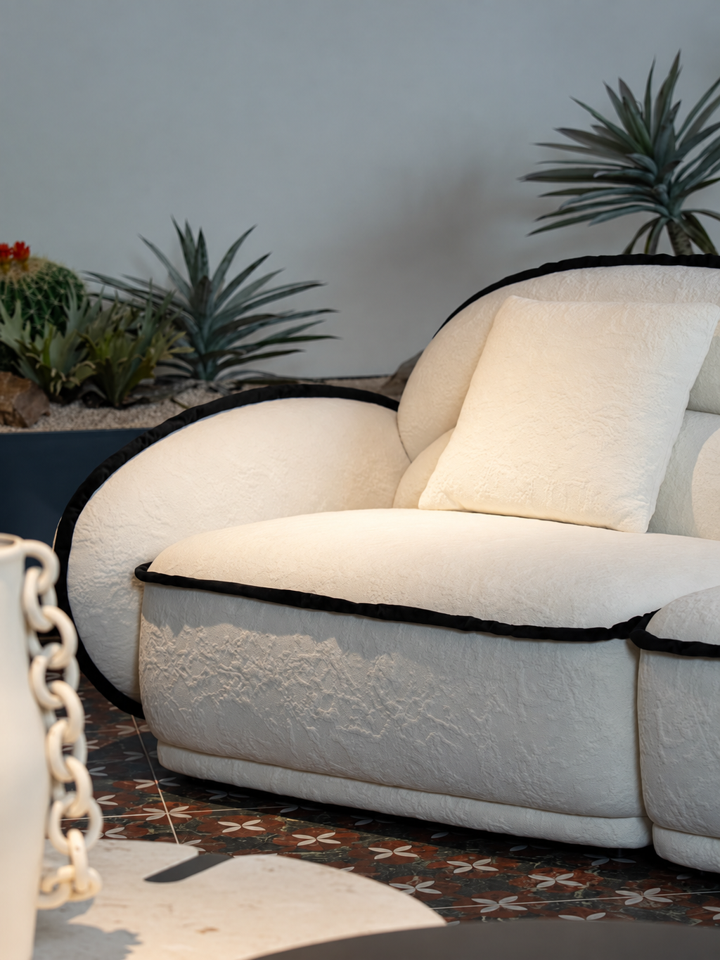 The Ivora Sofa — Luxury Modern 3 Seater Sofa