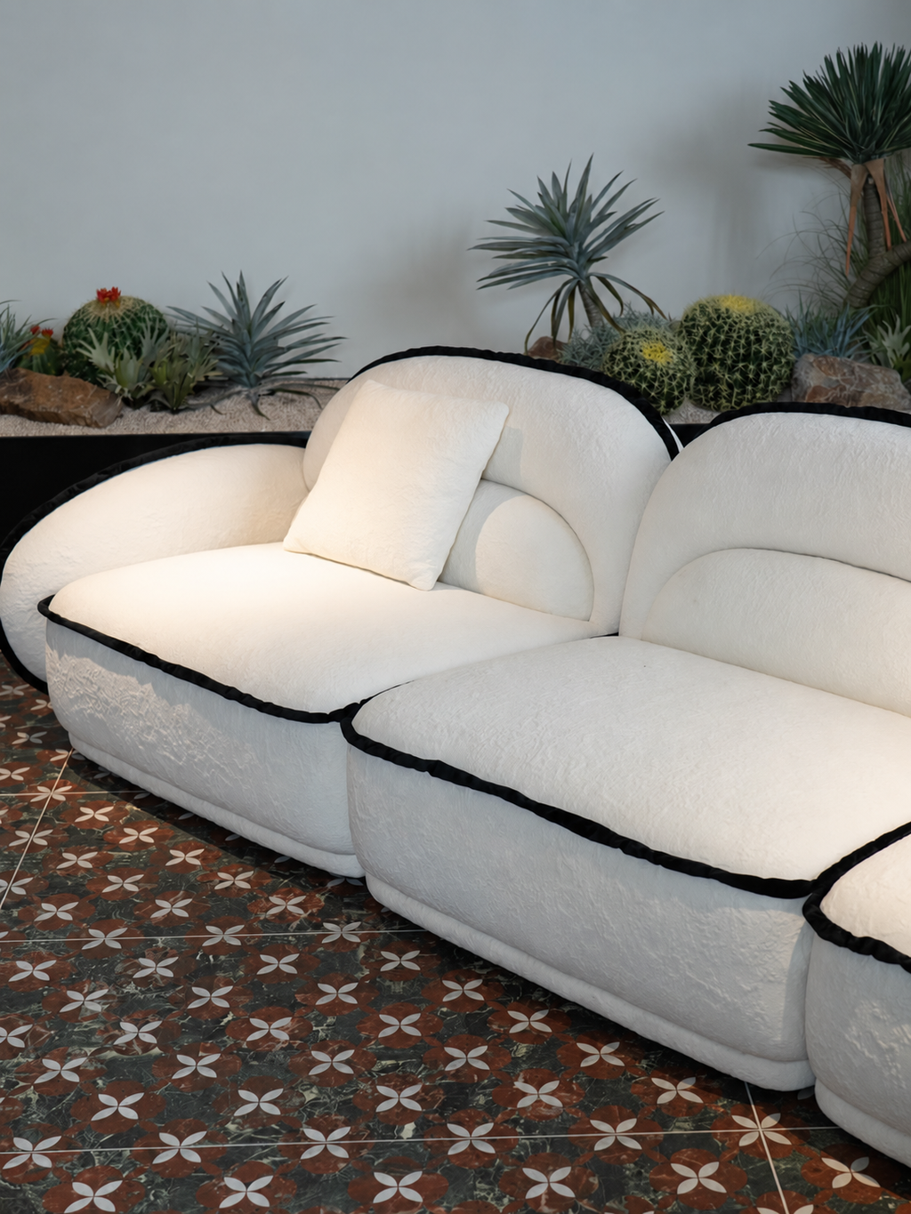 The Ivora Sofa — Luxury Modern 3 Seater Sofa