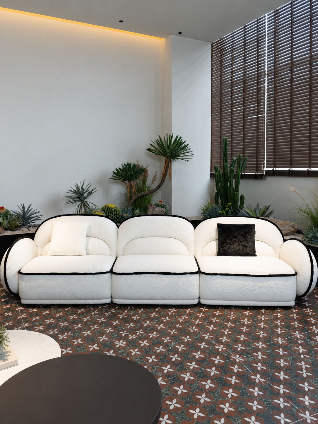 The Ivora Sofa — Luxury Modern 3 Seater Sofa