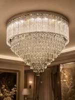 The Havelisse Cascade — Luxury Crystal Tiered Chandelier