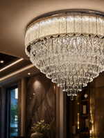 The Havelisse Cascade — Luxury Crystal Tiered Chandelier