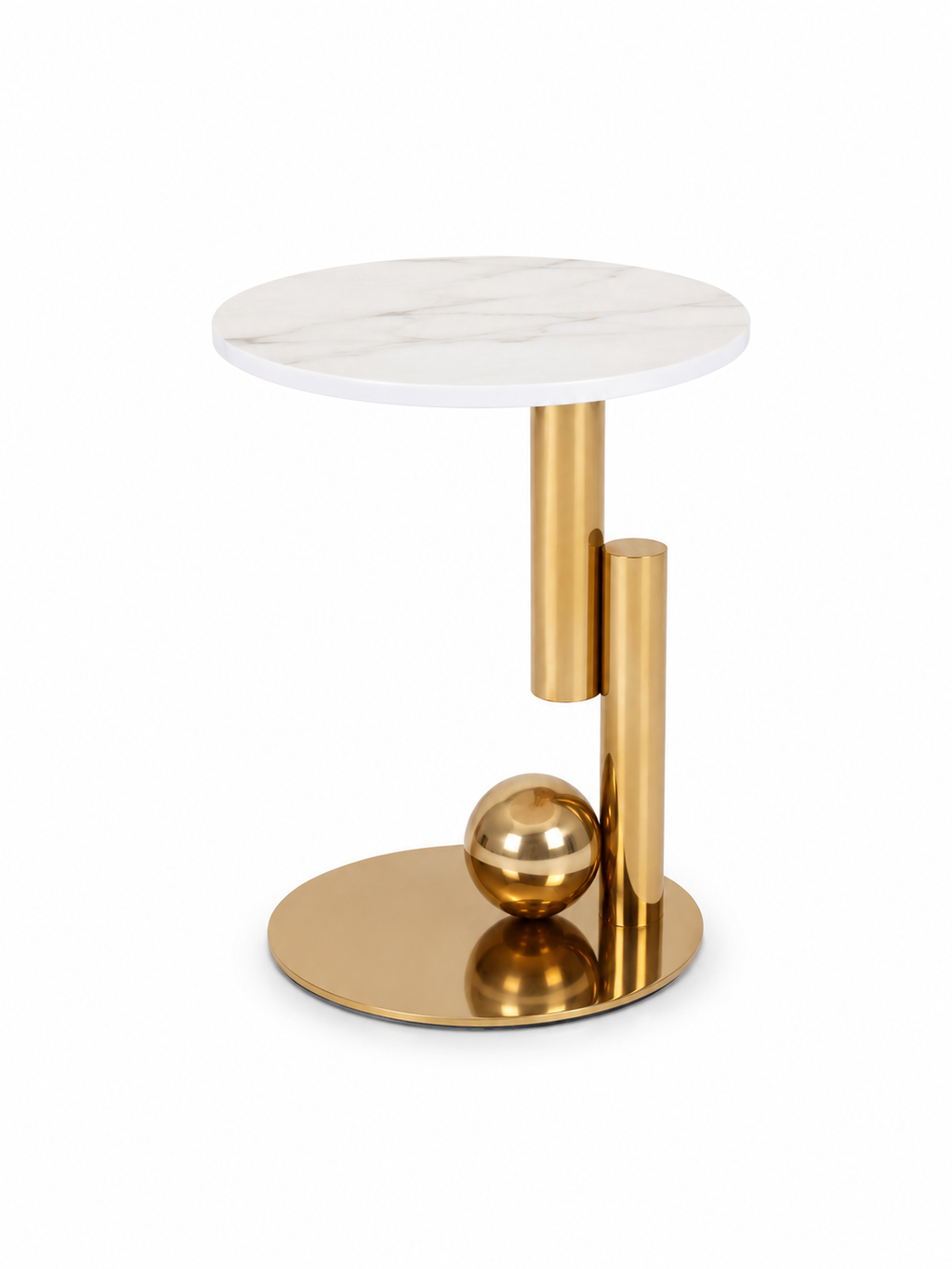 Tosy Modern Center Table With Metal Base
