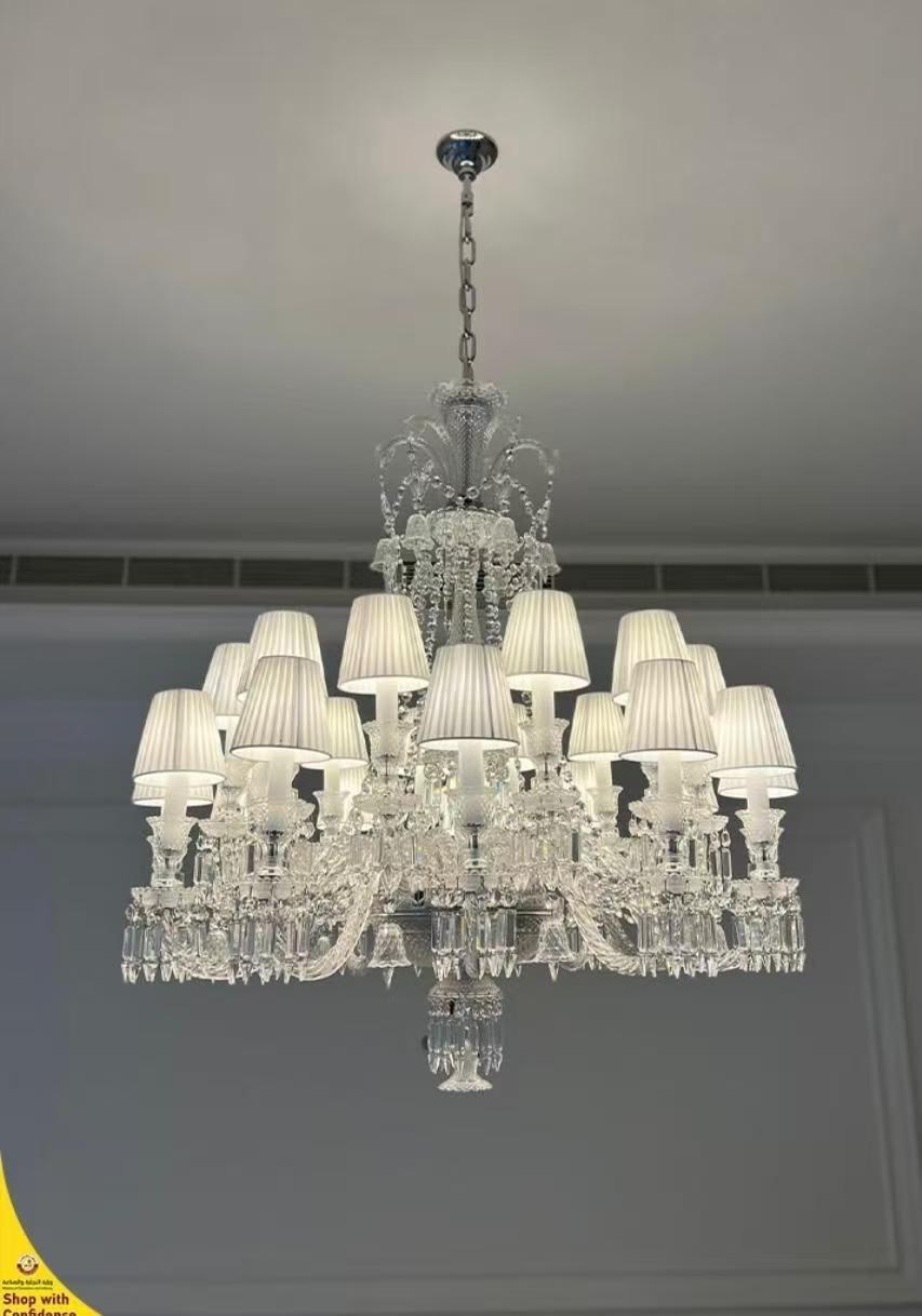The Clarivelle Chandelier — Luxury Crystal Shade Chandelier