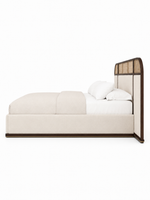 The Havencrest Bed — Luxury Solid Wood & Cane Designer Bed
