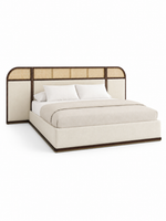 The Havencrest Bed — Luxury Solid Wood & Cane Designer Bed