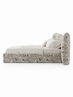 The Gravessa Bed — Luxury Artistic Upholstered Bed