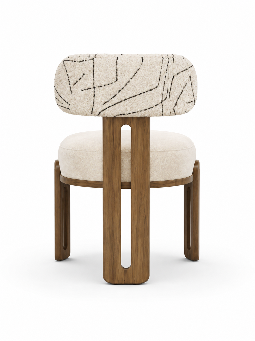 The Grandeur Dining Chair — Luxury Solid Wood Dining Chair