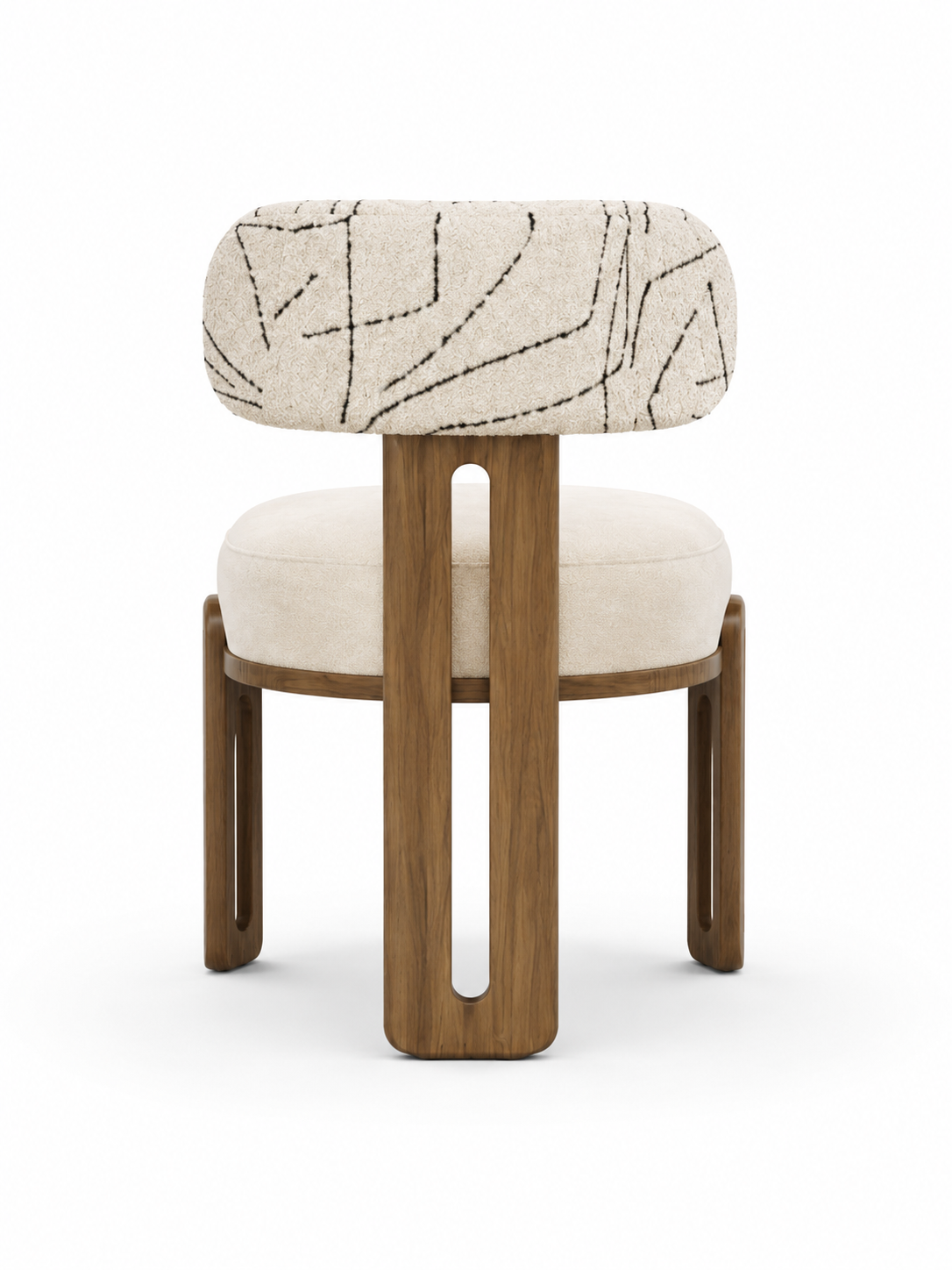 The Grandeur Dining Chair — Luxury Solid Wood Dining Chair