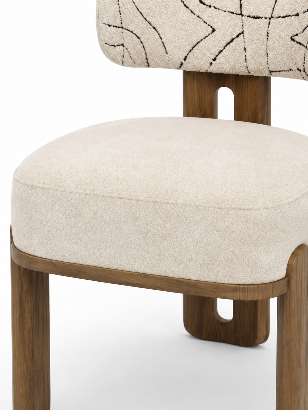 The Grandeur Dining Chair — Luxury Solid Wood Dining Chair