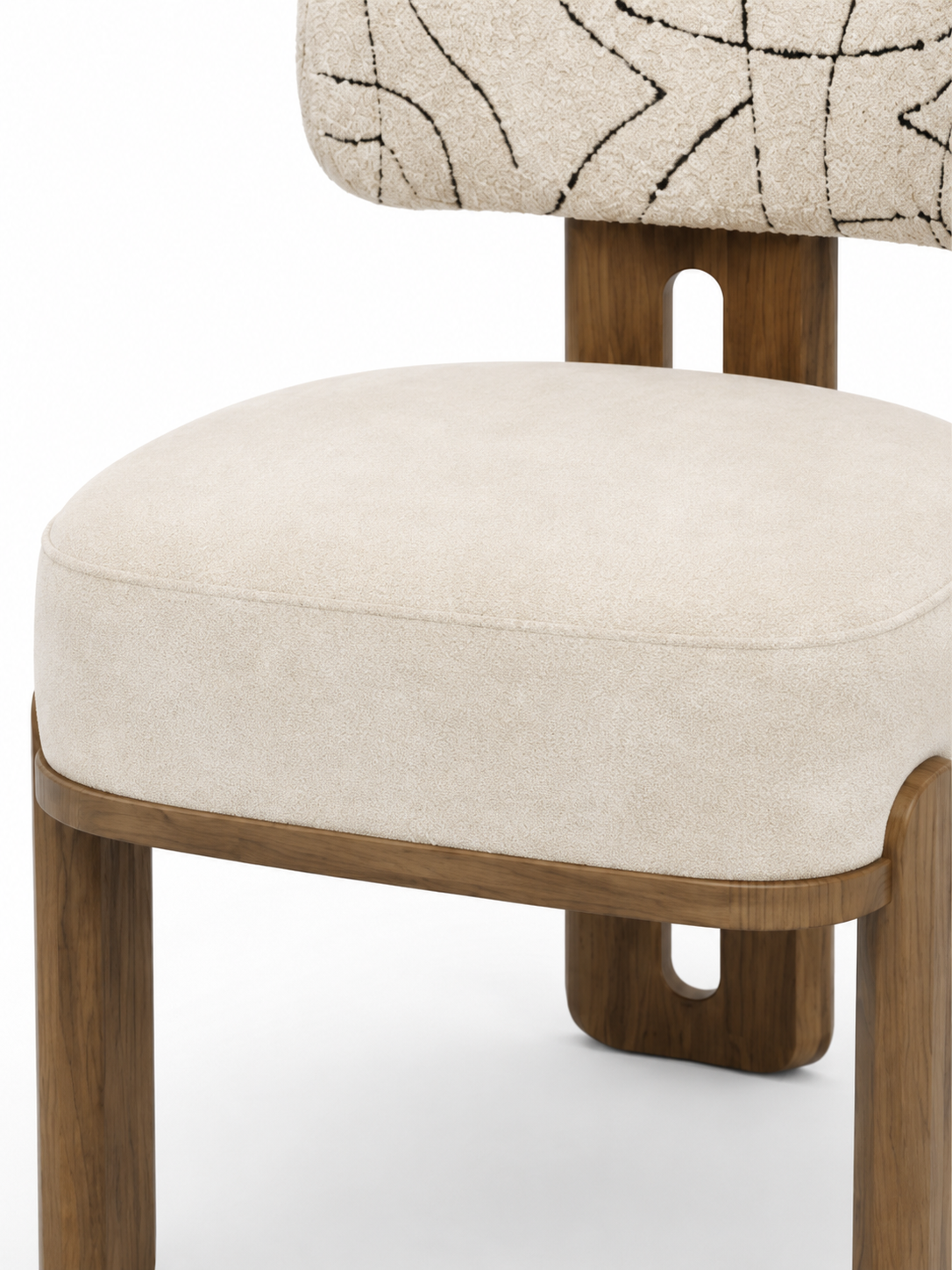 The Grandeur Dining Chair — Luxury Solid Wood Dining Chair