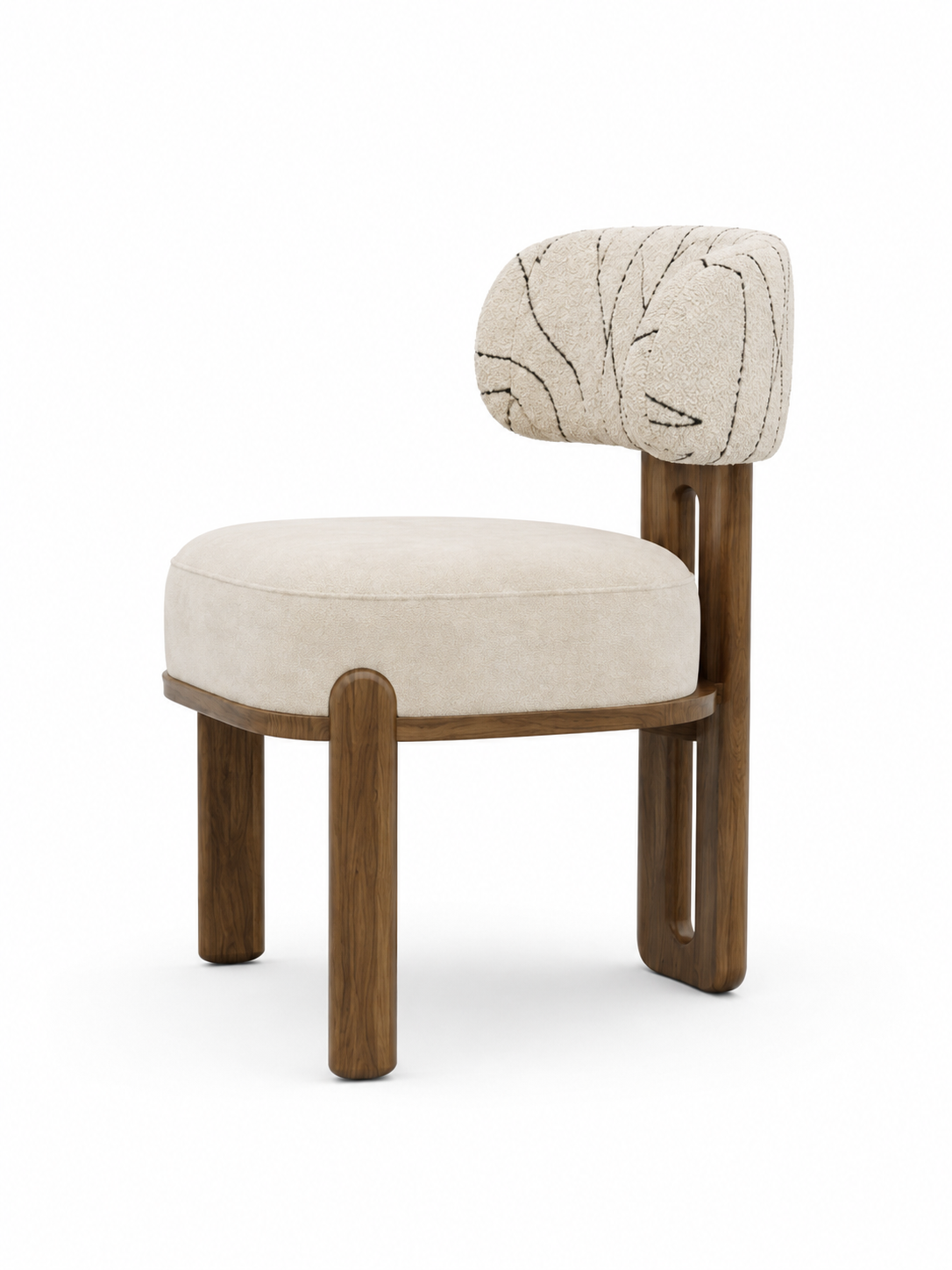 The Grandeur Dining Chair — Luxury Solid Wood Dining Chair